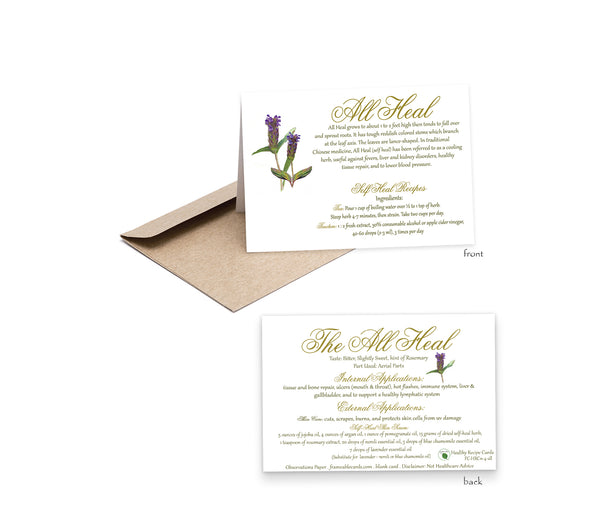 All Heal-Herbal Remedies & Recipes by Observations Paper