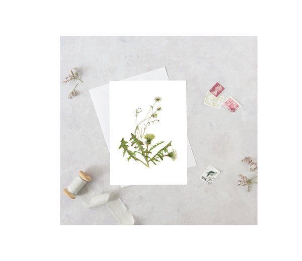 Dandelion Greeting Card