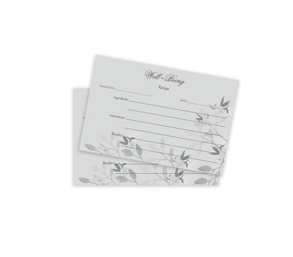Well-being Recipe Card by Observations Paper l Digital Download