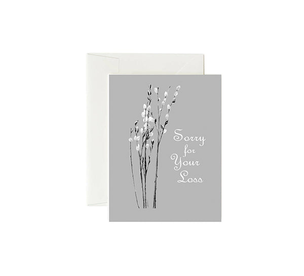 Sorry for your Loss Sympathy Greeting Card