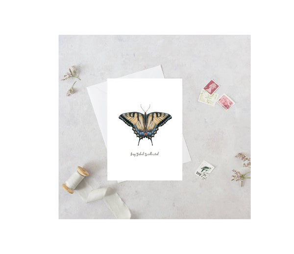 Swallowtail Butterfly Greeting Card